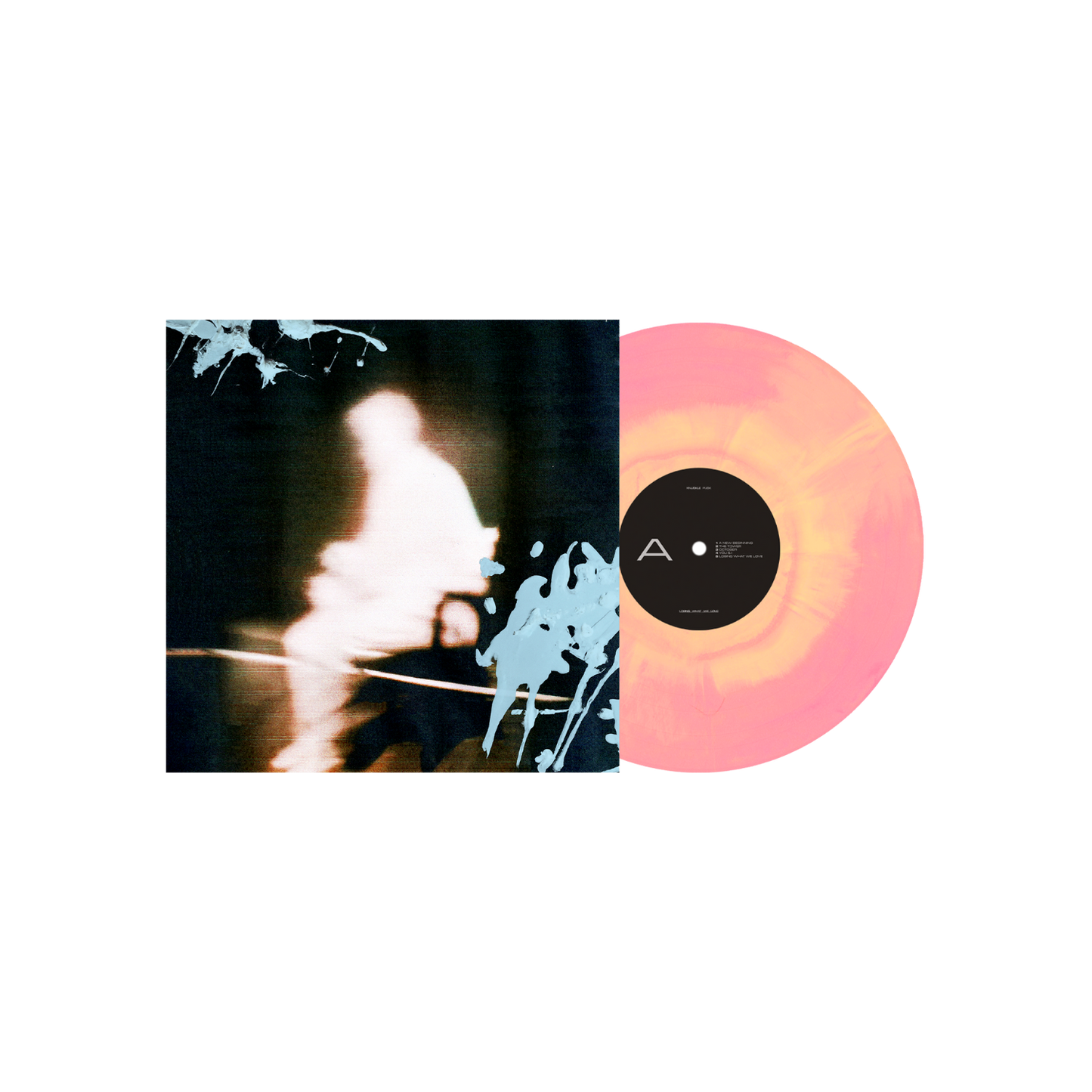 Losing What We Love Pink & Yellow Galaxy Vinyl